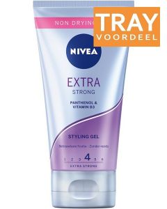NIVEA STYLING GEL EXTRA STRONG TRAY 12 X 150 ML