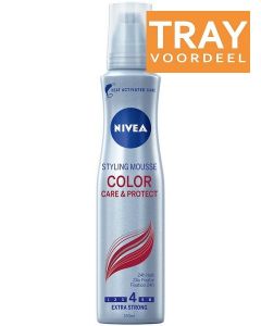 NIVEA STYLING MOUSSE COLOR CARE & PROTECT TRAY 6 X 150 ML