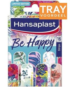 HANSAPLAST BE HAPPY PLEISTERS TRAY 10 X 16 STUKS