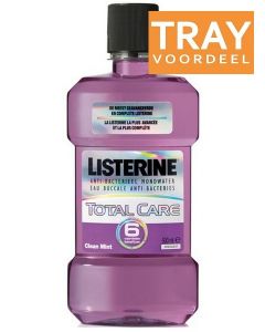 LISTERINE TOTAL CARE MONDWATER TRAY 6 X 500 ML