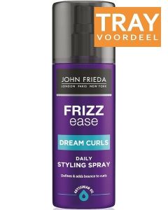 JOHN FRIEDA FRIZZ-EASE DREAM CURLS STYLING SPRAY TRAY 4 X 200 ML