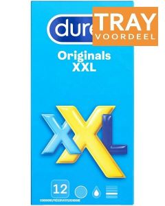 DUREX ORIGINALS XXL CONDOOMS TRAY 12 X 12 STUKS