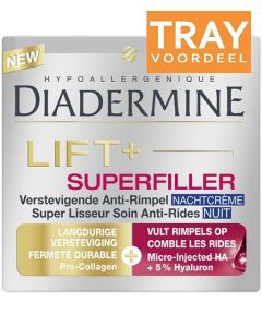 DIADERMINE LIFT+ SUPER FILLER NACHTCREME TRAY 3 X 50 ML