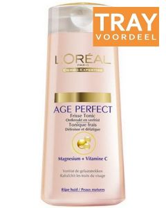 L'OREAL DERMO-EXPERTISE AGE PERFECT RIJPE HUID FRISSE TONIC TRAY 6 X 200 ML