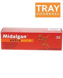 MIDALGAN EXTRA WARM CREME TRAY 60 X 60 GRAM