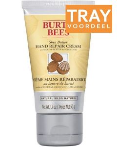 BURT'S BEES SHEA BUTTER HAND REPAIR CREAM HANDCREME TRAY 3 X 1 STUK
