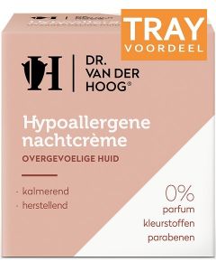 DR. VAN DER HOOG HYPOALLERGENE NACHTCREME TRAY 24 X 50 ML