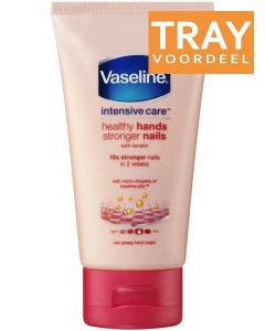 VASELINE INTENSIVE CARE HEALTHY HANDS STRONGER NAILS HANDCREAM TRAY 6 X 75 ML