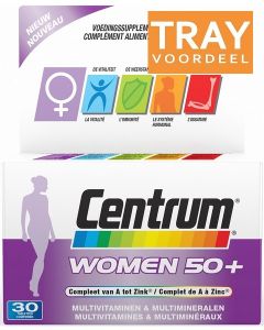 CENTRUM WOMEN 50+ ADVANCED TABLETTEN TRAY 96 X 30 STUKS