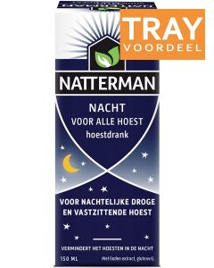 NATTERMAN NACHT VOOR ALLE HOEST HOESTDRANK TRAY 12 X 150 ML