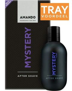 AMANDO MYSTERY AFTER SHAVE TRAY 6 X 50 ML