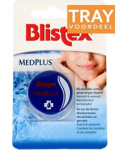 BLISTEX MED PLUS LIPPENBALSEM TRAY 6 X 7 GRAM
