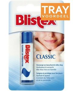 BLISTEX CLASSIC LIP PROTECTION LIPPENBALSEM STICK TRAY 6 X 4,25 GRAM