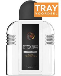 AXE SHAVE DARK TEMPTATION AFTERSHAVE TRAY 12 X 100 ML