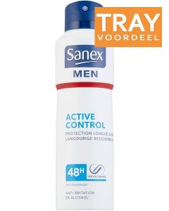 SANEX MEN ACTIVE CONTROL DEO SPRAY TRAY 6 X 200 ML