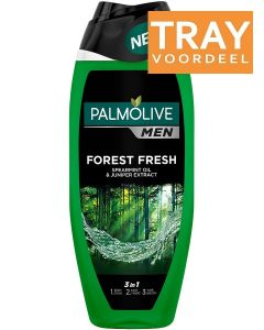 PALMOLIVE MEN FOREST FRESH SHOWER GEL DOUCHEGEL TRAY 6 X 500 ML