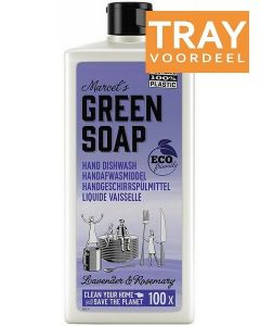 MARCEL'S GREEN SOAP LAVENDER & ROSEMARY AFWASMIDDEL TRAY 6 X 500 ML